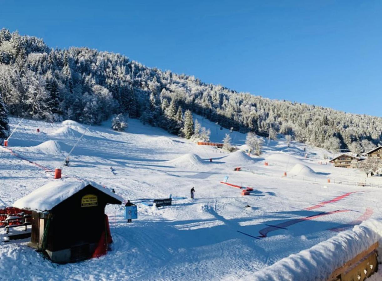Apartment In Morzine - Ski In - Sleeps 6 Bagian luar foto