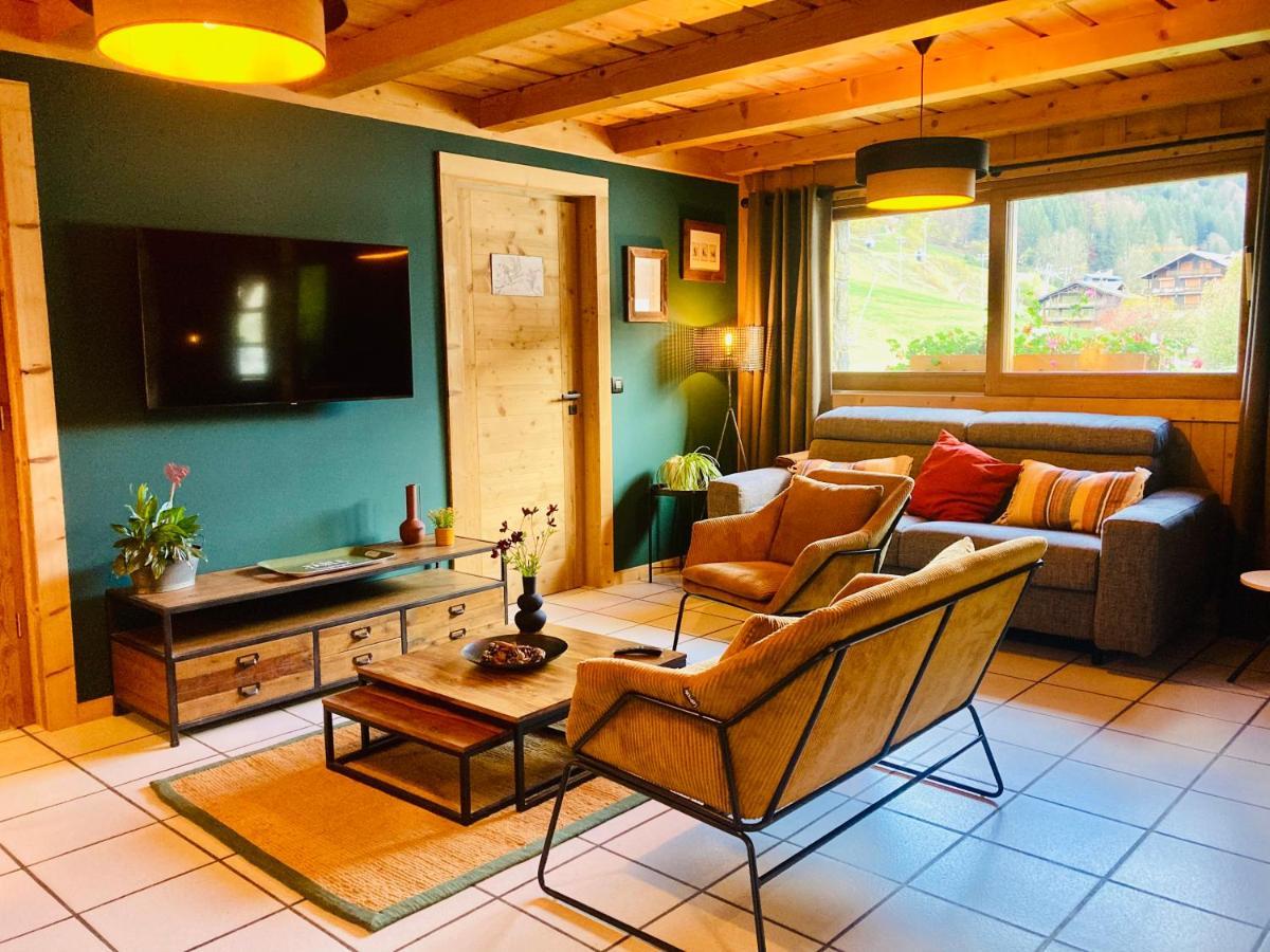 Apartment In Morzine - Ski In - Sleeps 6 Bagian luar foto