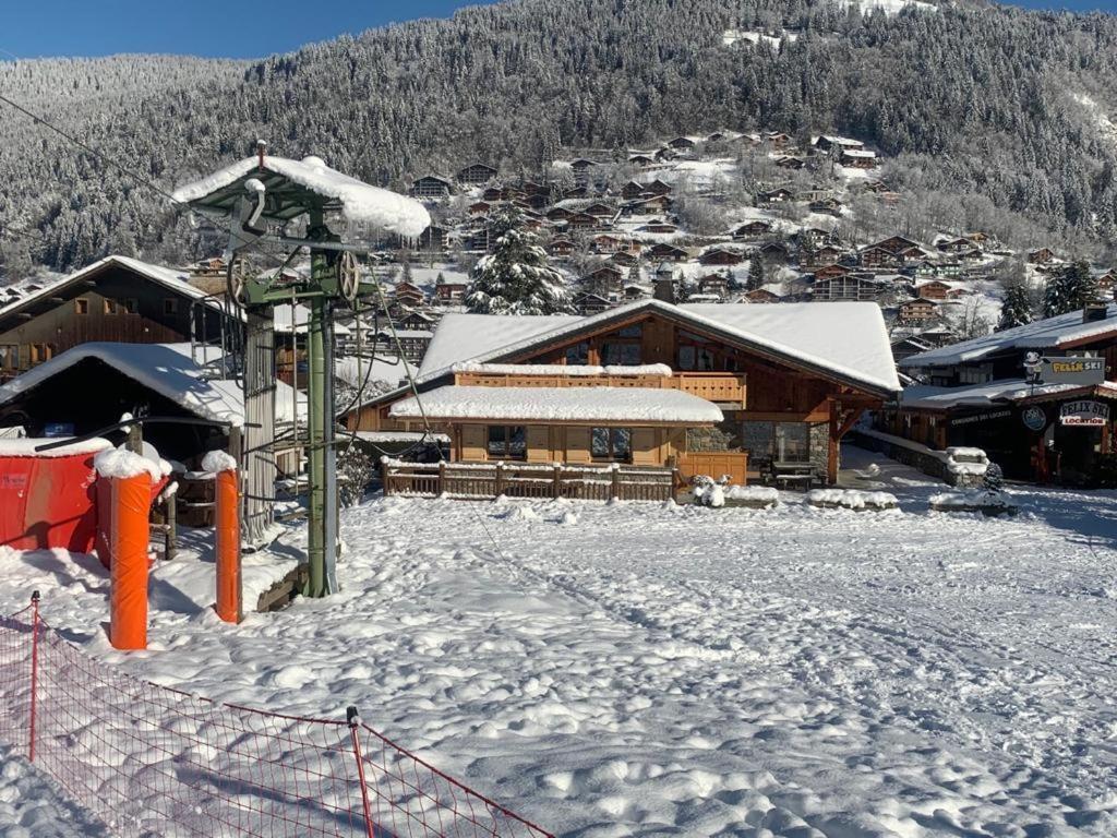 Apartment In Morzine - Ski In - Sleeps 6 Bagian luar foto